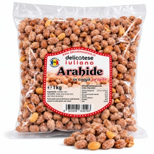 Arahide in coaja Iuliano, prajite si sarate, 1 kg