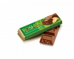 Batoane de ciocolată cu lapte și arahide Roshen, 30 × 29 g - Img 4