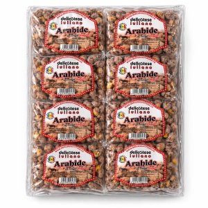 Bax 10 pungi Arahide in coaja Iuliano, prajite si sarate, 500 g - Img 3