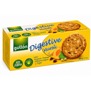 Biscuiți Digestivi GULLON cu Muesli 365 g (15/bax)