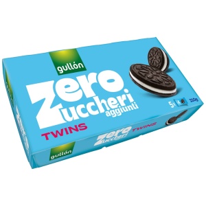 Biscuiți GULLON Sandwich Cacao cu Cremă de Vanilie Fără Zahăr 210G (10/bax) - Img 3