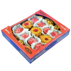 DELICE Fursecuri Asortate cu flori jeleu 400 g - Img 1