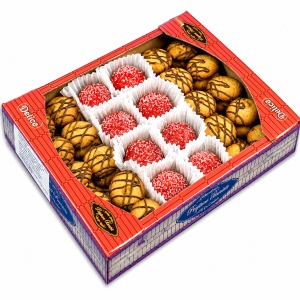 Fursecuri DELICE, paleuri si piersici, 400 g