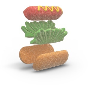 Marshmallow acrișor în formă de hot dog RELKON Yammiez, 50 g - Img 7