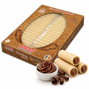 Napolitane Spirale, WAFRO, cu crema de cacao, 1.6 kg