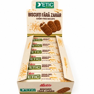 NEFIS Biscuiți Dietic FĂRĂ ZAHĂR 150G (6 Cutii/Bax) - Img 5