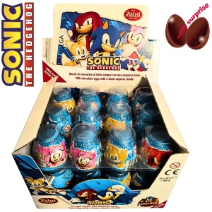 Ou Ciocolata ZAINI, cu surprize, Sonic, 24 X 20 g