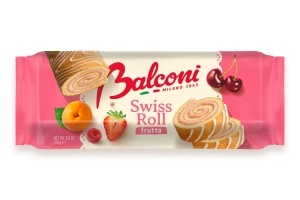 Rulada BALCONI, cu crema fructe, 250 g - Img 2