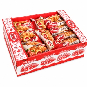 ARMIN'S Croissant cu Jeleu de Căpșuni 40g (30 Buc/Cutie) - Img 4