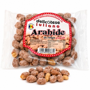 Bax 15 pungi Arahide IULIANO, in coaja, prajite si sarate, 50 g