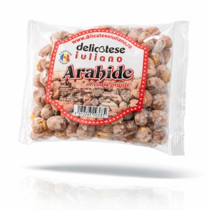 Bax 15 pungi Arahide IULIANO, in coaja, prajite si sarate, 50 g - Img 3