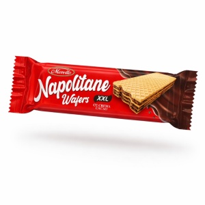 Bax Napolitane MORELLO XXL cu Cremă de Cacao 75 g – 24 Buc/Cutie - Img 3