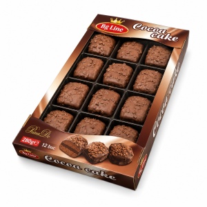 BG LINE Mini Prăjitură cu Cacao 280G