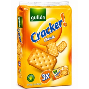 Biscuiți Cracker sărați Gullon 300 g (3 x 100 g)(8/bax)