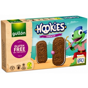 Biscuiți GULLON Fără GLUTEN Hookies cu Cremă 230 g (8/bax)