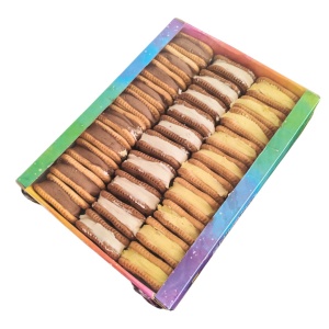 Biscuiti IULIANO, crema asortata, 2.5 kg - cacao, vanilie, lamaie - Img 5