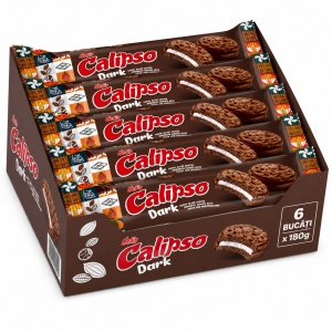 Biscuiți NEFIS Calipso Dark 180G (6 Buc/Bax) - Img 3