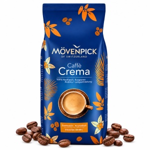 Cafea boabe Mövenpick Caffè Crema, 100% Arabica, 1 kg - Img 3