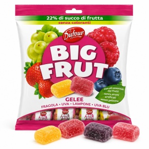 DUFOUR Big Frut Jeleuri Moi cu Suc de Fructe de Pădure 150g
