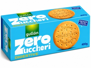 GULLON Biscuiți Digestivi din Făină INTEGRALA, FĂRĂ ZAHĂR 400 g (15/bax) - Img 2
