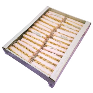 Napolitane ANDRA, cu crema de bezea, aroma capsiuni, 28 X 20 G