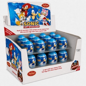 Ou Ciocolata ZAINI, cu surprize, Sonic, 24 X 20 g