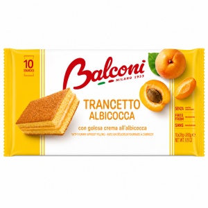 Prajituri BALCONI, Trancetto Caise, 10 x 28 g - Img 2