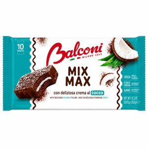 Prajituri glazurate, BALCONI, Mix Max Cocos, 10 x 35 g - Img 2