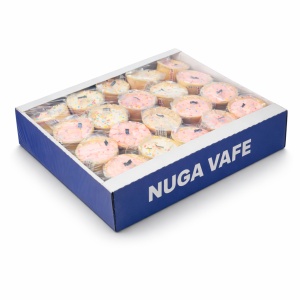Vafe ANDRA, cu crema de bezea, 20 X 40 g - Img 3
