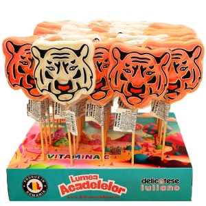 Acadele Tigru SWEEBO, 45g X 40 buc/set - Img 3