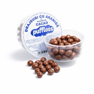 Arahide glazurate, PUFFLOSS, 5 X 100 g