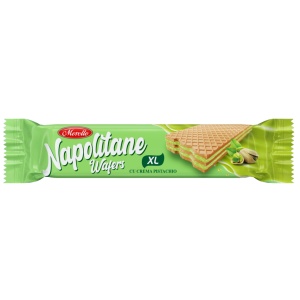 Bax Napolitane MORELLO XL cu Cremă de Fistic 42 g – 36 Buc/Cutie - Img 3