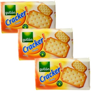 Biscuiți Cracker sărați Gullon 300 g (3 x 100 g)(8/bax) - Img 3