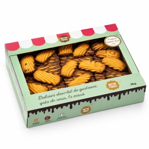 Biscuiti DOCTOR FURSEC, cu glazura de ciocolata, 2 kg