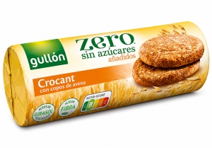 Biscuiți GULLON Crocanți cu Făină Integrală și Fulgi de Ovăz FĂRĂ ZAHĂR Adăugat 280 g (16/bax) - Img 2