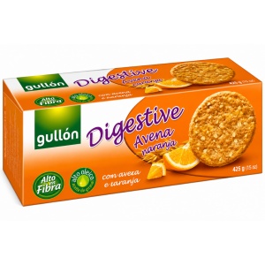 Biscuiti GULLON INTEGRALI cu Portocale 425 g (15/bax)