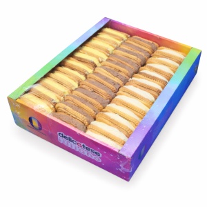 Biscuiti IULIANO, crema asortata, 2.5 kg - cacao, vanilie, lamaie - Img 6