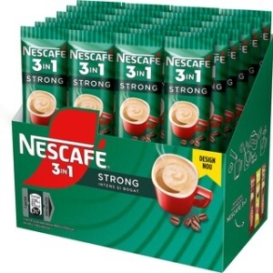 Cafea instant, Nescafe, 3 in 1, Strong, 24 plicuri X 14 g - Img 4