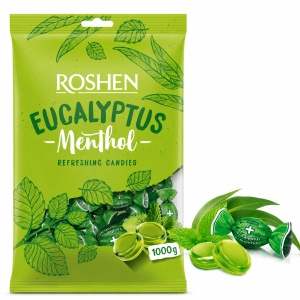 Dropsuri ROSHEN Eucalyptus Menthol, mentă și eucalipt, 1 kg