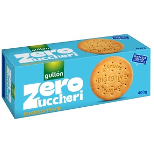 GULLON Biscuiți Digestivi din Făină INTEGRALA, FĂRĂ ZAHĂR 400 g (15/bax) - Img 3