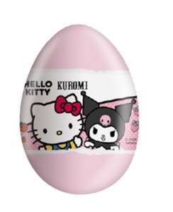 Ou Ciocolata ZAINI, cu surprize Hello Kitty, 24 X 20 g - Img 3