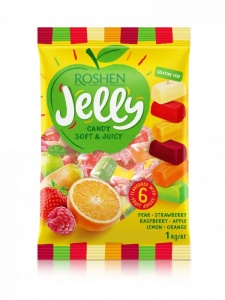 ROSHEN Jelly Mixed Fruit Jeleuri Asortate Fără Gelatină 1 kg - Img 5