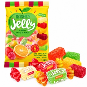 ROSHEN Jelly Mixed Fruit Jeleuri Asortate Fără Gelatină 1 kg