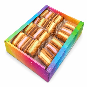 Set 4 Biscuiți cu Cremă Asortată IULIANO 140 g – Mix Arome - Img 3