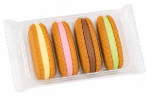 Set 4 Biscuiți cu Cremă Asortată IULIANO 140 g – Mix Arome - Img 2