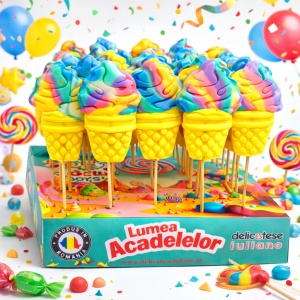 Acadele Inghetata SWEEBO 35g X 40 buc/set - Img 3