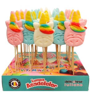 Acadele Unicorn SWEEBO, 40g x 40 buc/set - Img 3