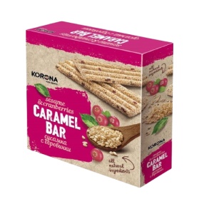 Batoane Caramel Bar Susan si Merisor, KORONA, 15 X 45 G - Img 2