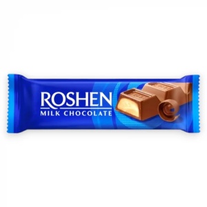 Batoane de ciocolată cu lapte și cremă brulle Roshen, 30 × 29 g - Img 3