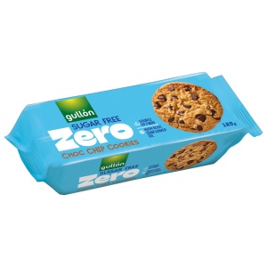 Biscuiți GULLON Chips Ciocolată FĂRĂ ZAHĂR blue 125 g (12/bax) - Img 3